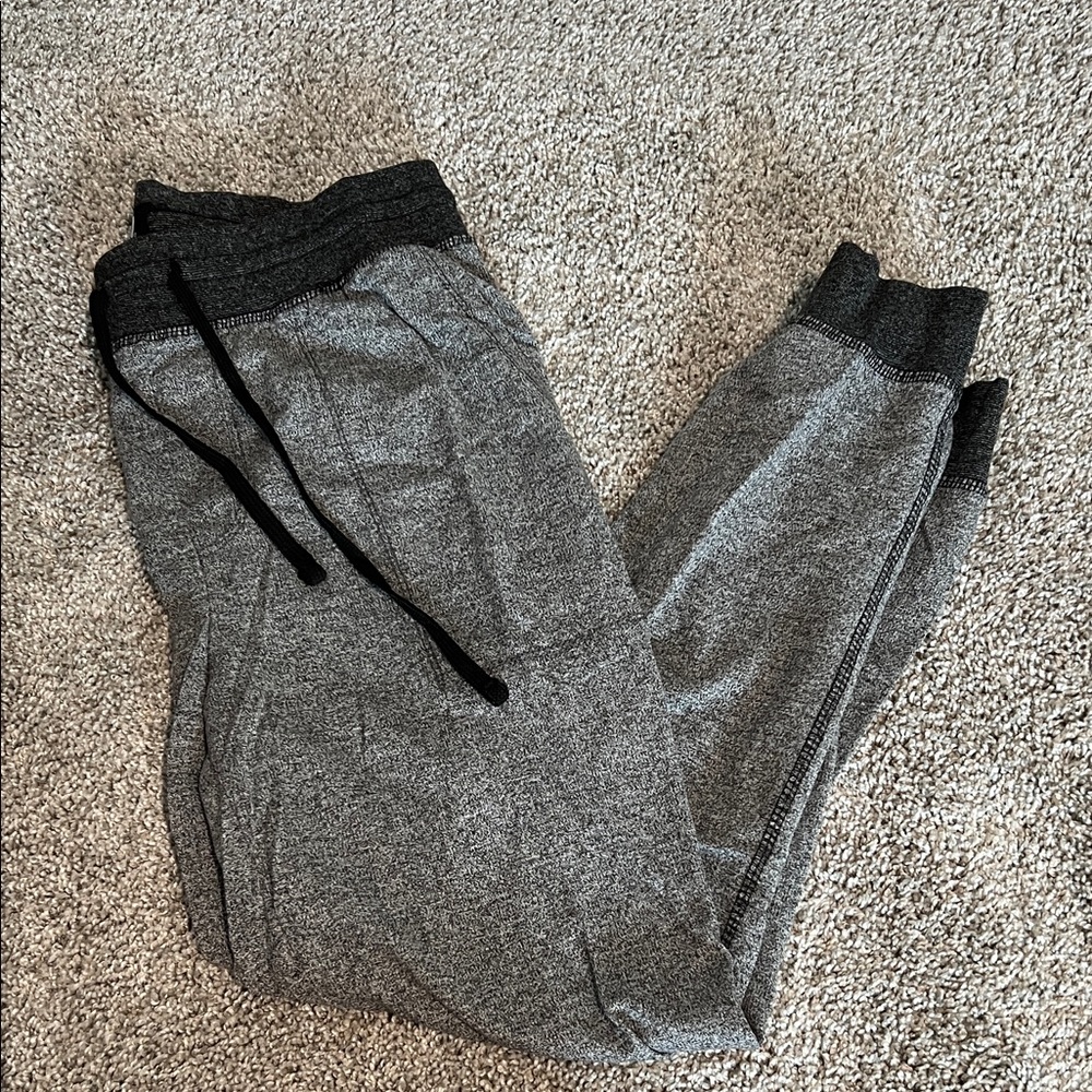 Gray Mens Jogger Pants